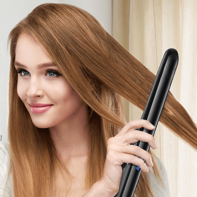 Lisseur Cheveux - HairStraightenerCurler™ - Noir - Nouvel'R coiffure