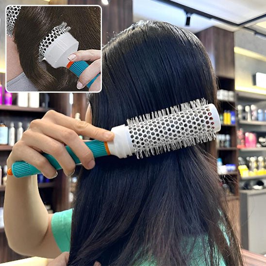 peigner brillance cheveux lisse