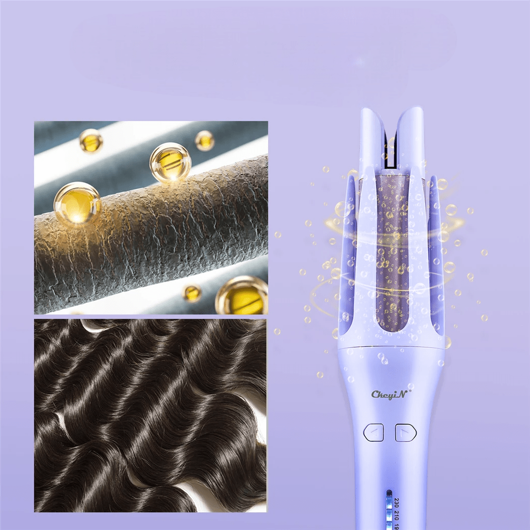 Boucleur cheveux - AutomaticHairCurler™ - Violet - Nouvel'R coiffure