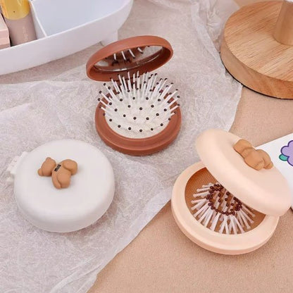 Brosse à cheveux trois couleurs 