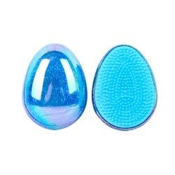 brosse a cheveux demelante poil bleu
