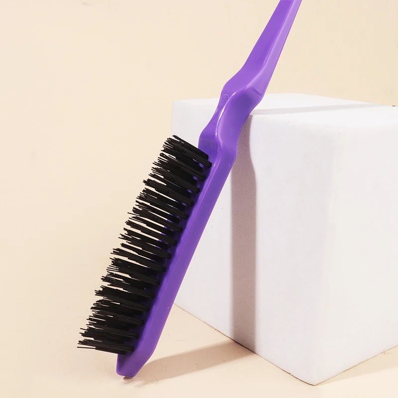 Brosse à cheveux violet