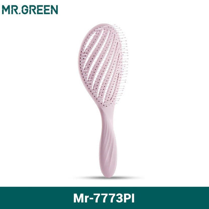 Brosse à cheveux rose