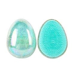 brosse a cheveux demelante sans douleur turquoise