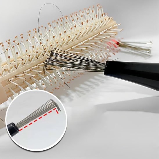 Brosse de nettoyage repousse les cheveux