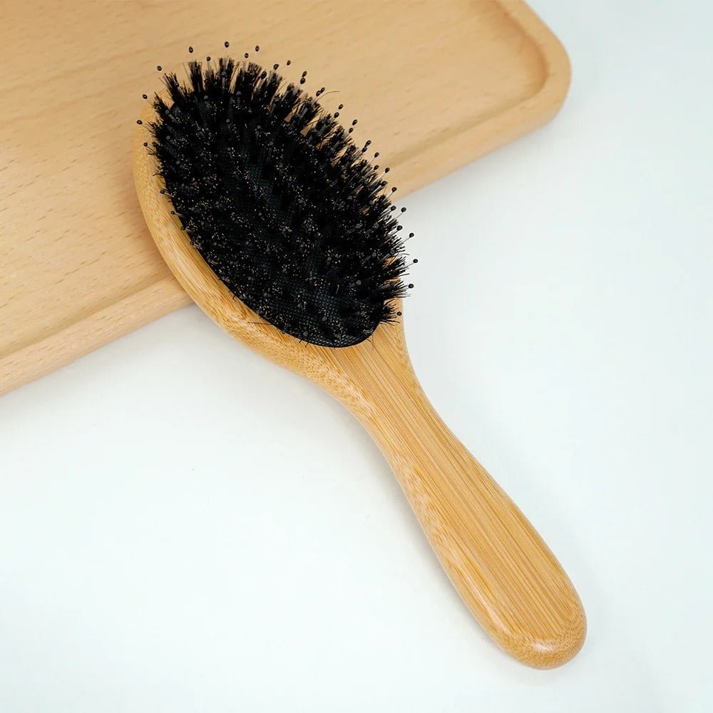 Brosse en poil de sanglier moyenne