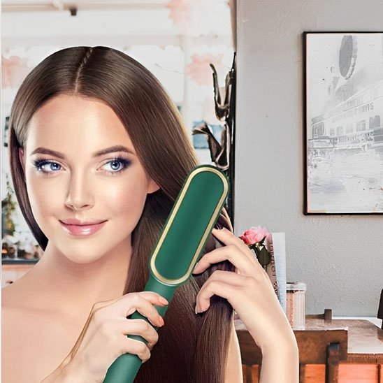Brosse lissante Pourcare vert