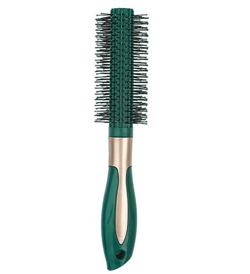 brosse ronde poignée doré