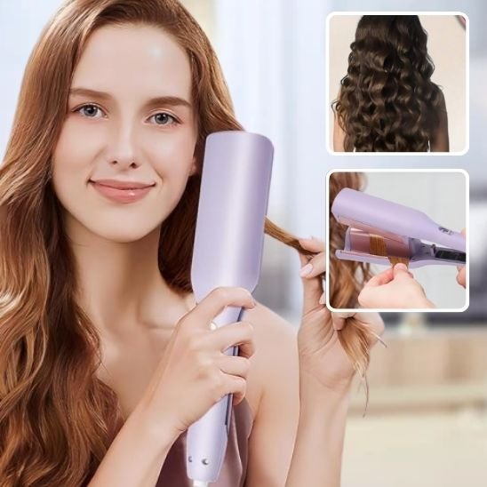 Fer pour boucle cheveux brun boucler