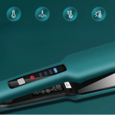 Lisseur Cheveux - HairStraightenerBrush™ - Vert - Nouvel'R coiffure