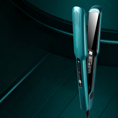 Lisseur Cheveux - HairStraightenerBrush™ - Vert - Nouvel'R coiffure