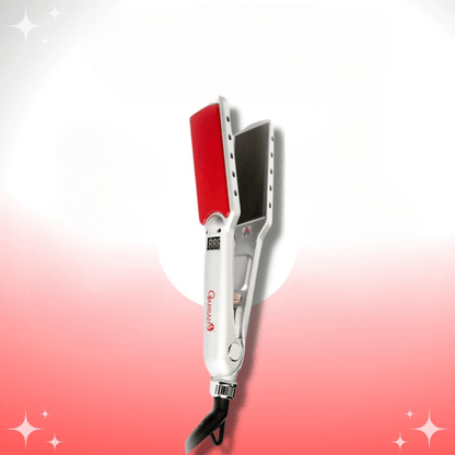 Lisseur Cheveux - HairStraightenerCurler™ - Argent Large - Nouvel'R coiffure