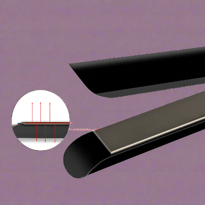 Lisseur Cheveux - HairStraightenerCurler™ - Noir - Nouvel'R coiffure