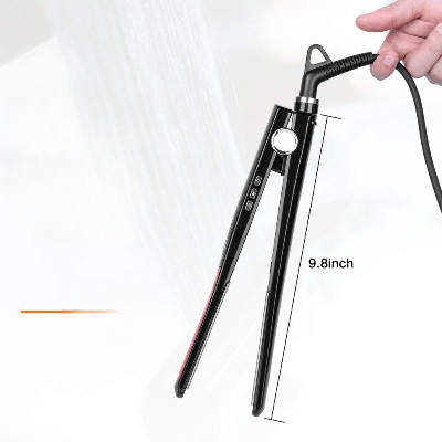 Lisseur Cheveux - HairStraightenerCurler™ - Noir Petit - Nouvel'R coiffure