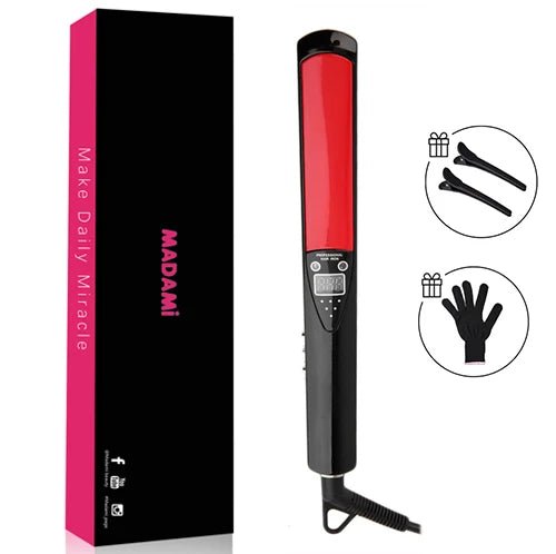 Lisseur Cheveux - HairStraightenerCurler™ - Noir Petit - Nouvel'R coiffure
