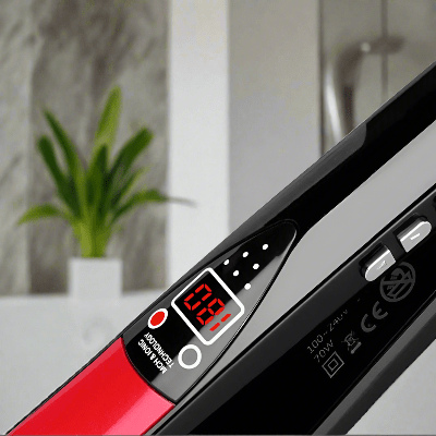 Lisseur Cheveux - HairStraightenerCurler™ - Noir Petit - Nouvel'R coiffure