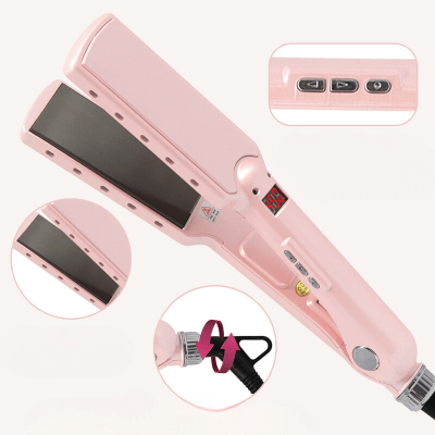 Lisseur Cheveux - HairStraightenerCurler™ - Rose - Nouvel'R coiffure