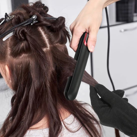 Lisseur pour cheveux étire boucles