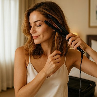 Lisseur pour cheveux fille se coiffe