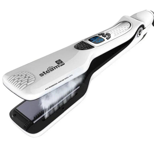 Lisseur Vapeur - VaporBrush™ - Blanc - Nouvel'R coiffure