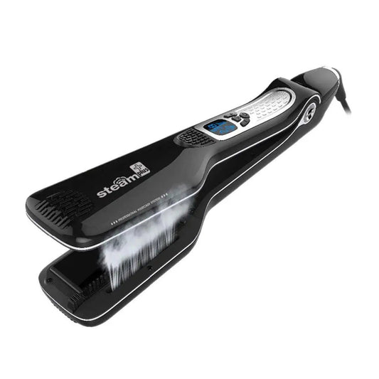 Lisseur Vapeur - VaporBrush™ - Noir - Nouvel'R coiffure