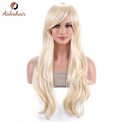 Perruque femme blonde
