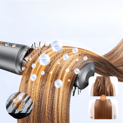 Seche Cheveux - AirGlow™ - Argent - Nouvel'R coiffure